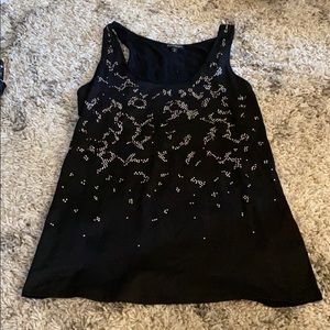 Sequin Leopard Tank